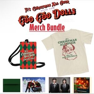 Goo Goo Dolls Christmas Merch Bundle